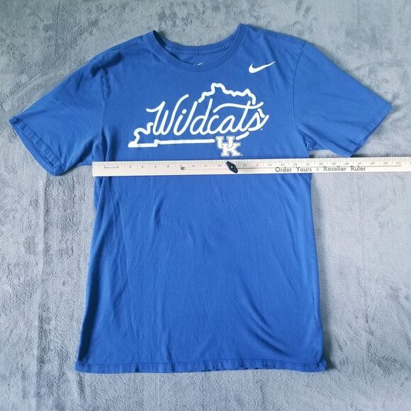 Kentucky Wildcats Tshirt Unisex Blue Size Medium The Nike Tee Script Logo - Picture 7 of 10